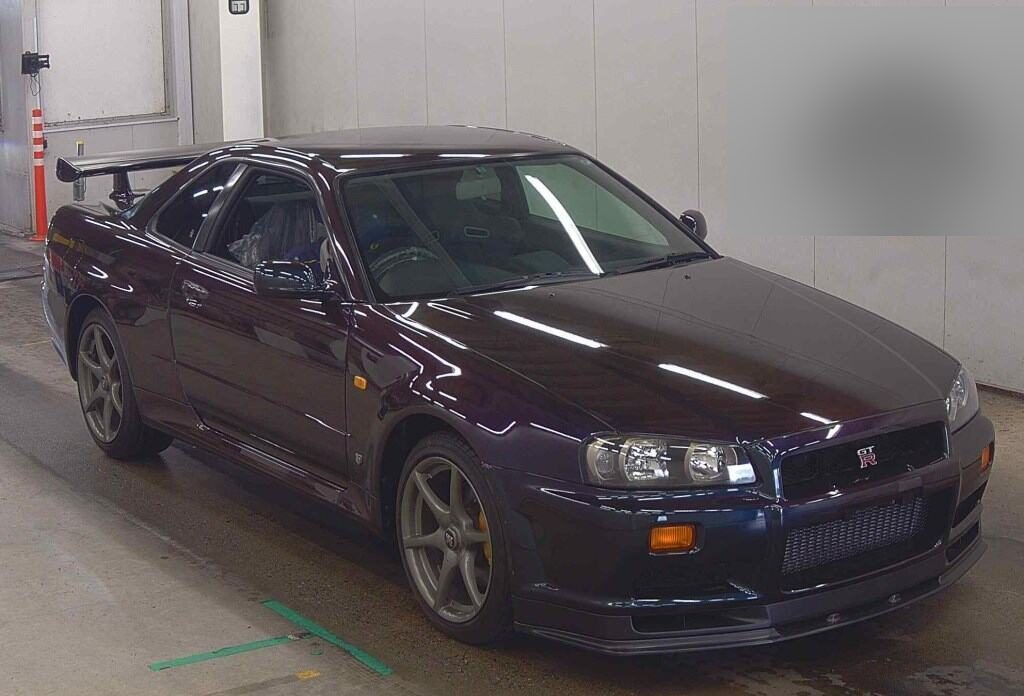 1999 NISSAN SKYLINE GT-R MIDNIGHT PURPLE II