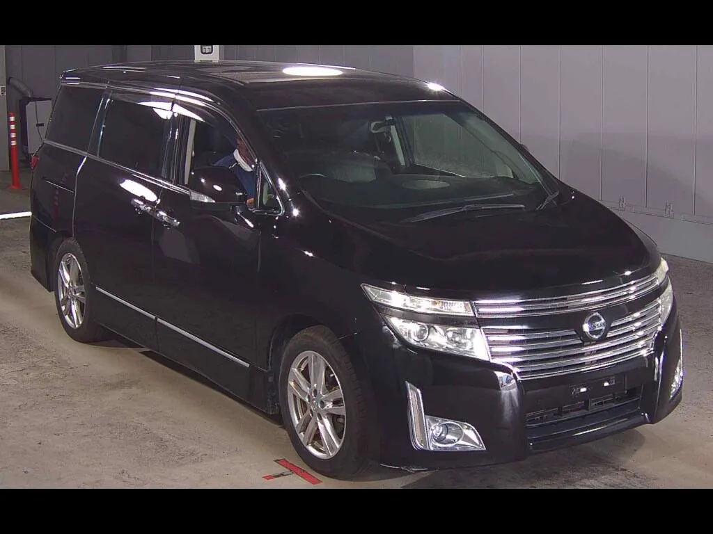 NISSAN ELGRAND 5D 250 HIGHWAY STAR BLACK LEATHER