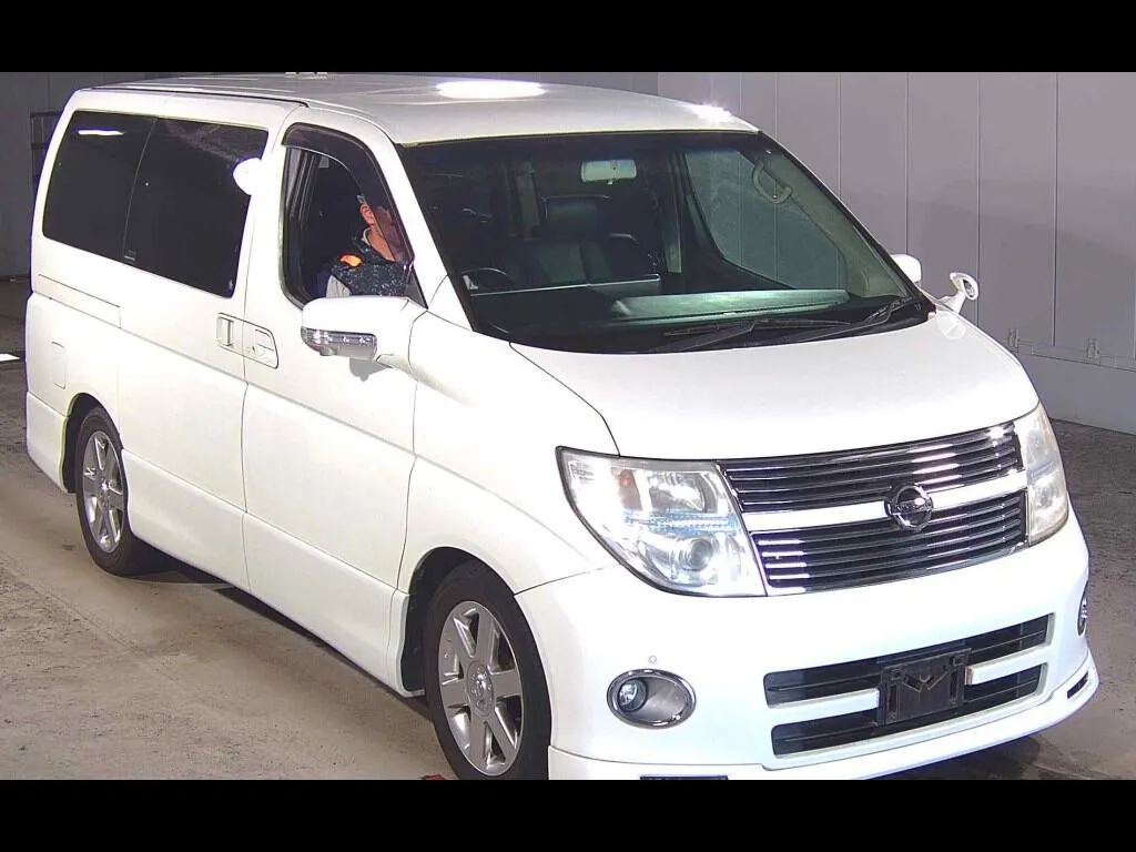 NISSAN ELGRAND 5D 350 HIGHWAY STAR BLACK LEATHER NAVI EDIT