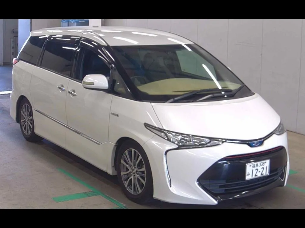TOYOTA ESTIMA HYBRID 4WD AERAS PREMIUM