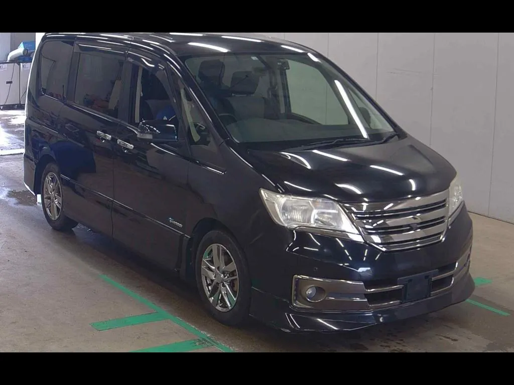 NISSAN SERENA 5D RIDER BLACK LINE S-HYBRID