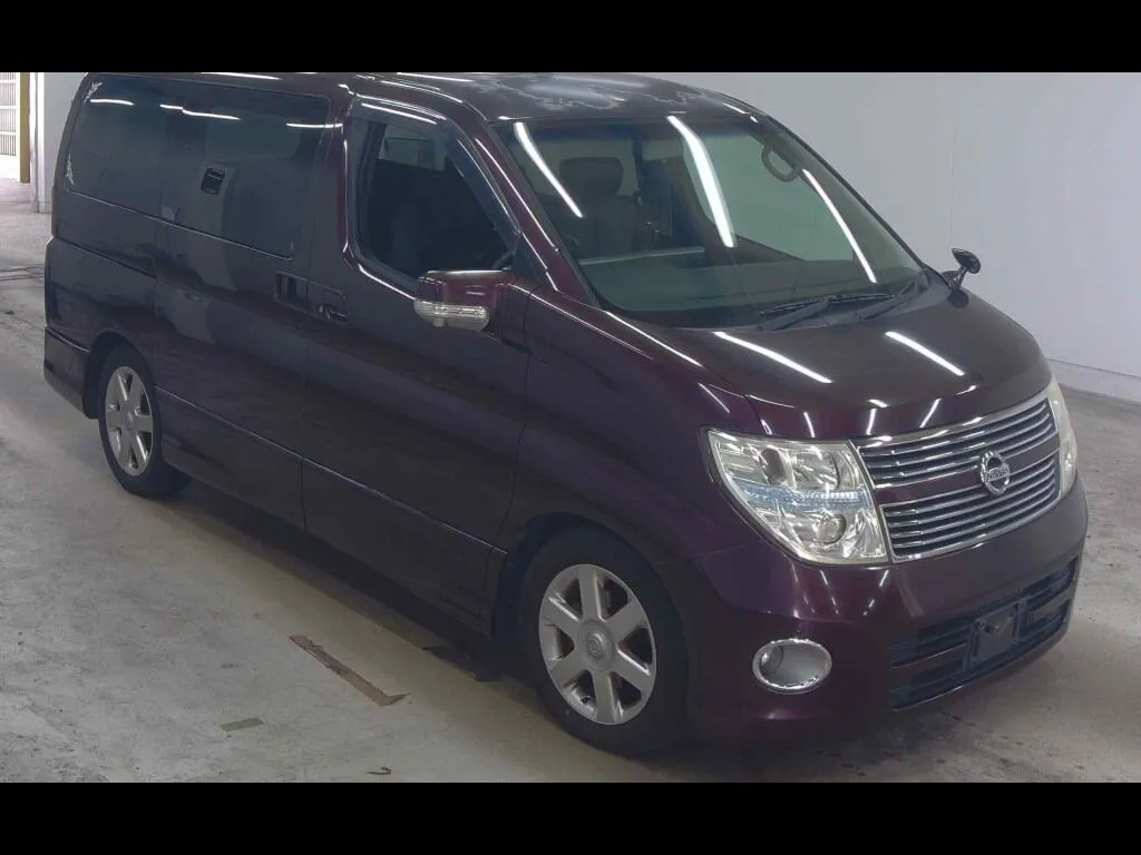NISSAN ELGRAND 5D 350 HIGHWAY STAR BLACK LEATHER NAVI EDIT