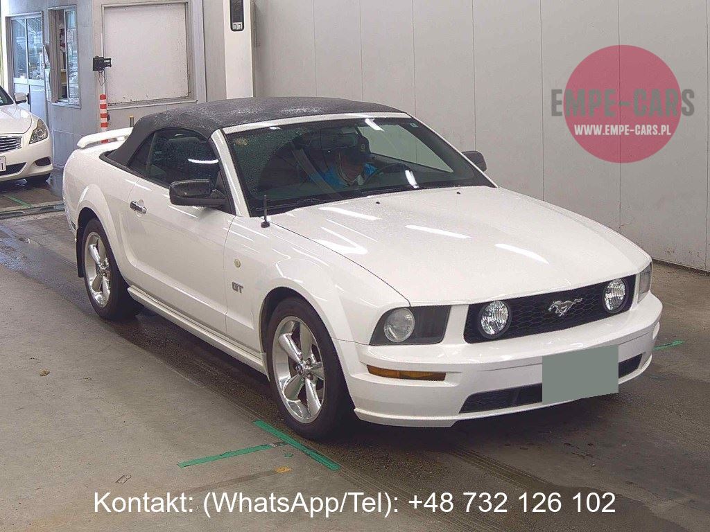 2007 FORD MUSTANG V8 GT CONVERTIBLE PREMIUM