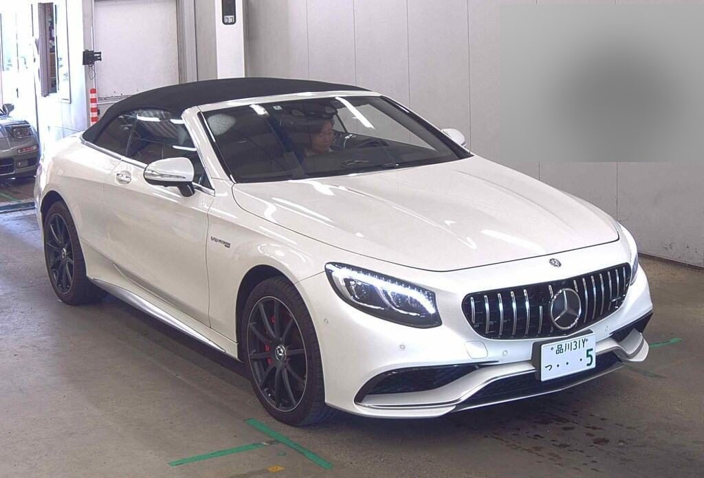 2018 MERCEDES-AMG S-CLASS S63 4MATIC CABRIOLET