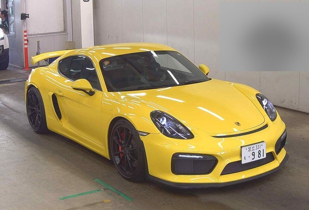2015 PORSCHE CAYMAN GT4 SPORT CHRONO PACKAGE